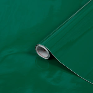 45cm x 2m dc fix GLOSSY EMERALD GREEN sticky back plastic vinyl wrap film (346-0638)