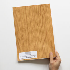 Sticky Back Plastic Wood Sample - JAPANESE OAK