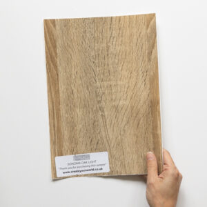 Sticky Back Plastic Wood Sample - SONOMA OAK LIGHT