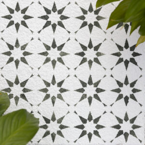 STARDUST Reusable Tile Stencil for Walls, Floors, Patios and Furniture